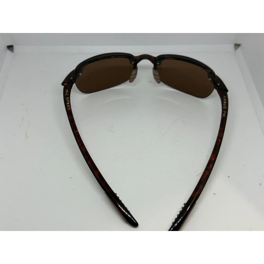 MAUI JIM Sport Sunglasses Sandy Beach 408 10 56-14 130 Red/Brown Frame Only